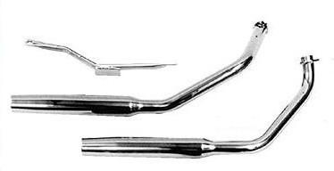730etm paughco tapered exhaust muffler pipes harley shovelhead 1971-1984