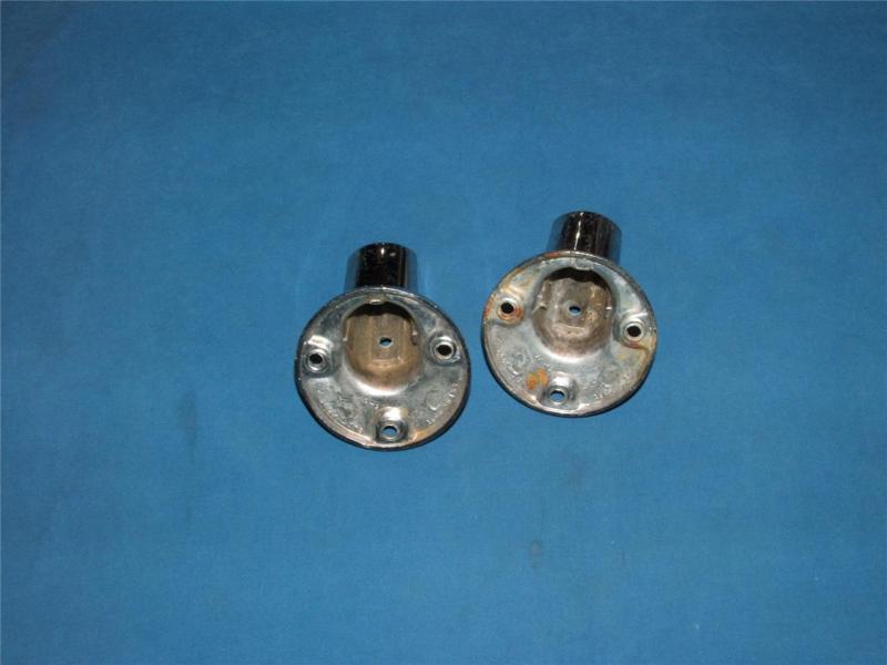 2 bow rail fittings  5/8" tubing       boat hardware