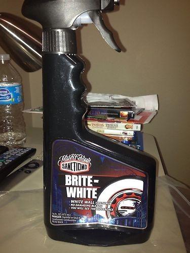 Brite-white (sanctiond brand) car tires cleaning product automobile