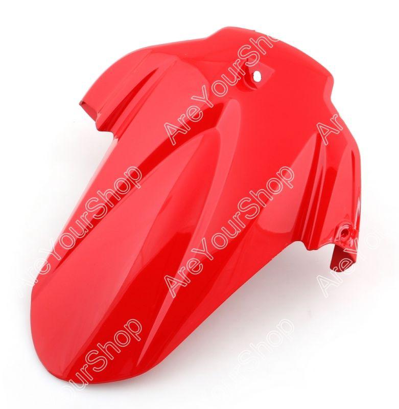 Rear hugger fender mudguards abs fairing suzuki gsxr1000 2009-2010 red