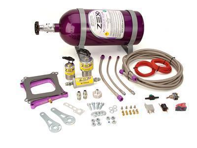 Zex perimeter plate nitrous system wet 450 hp max 15 lb bottle 82311b