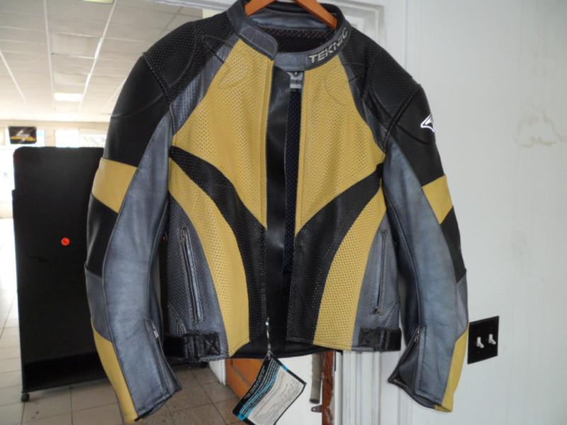 Tecknic violator sportbike riding jacket size 46 us