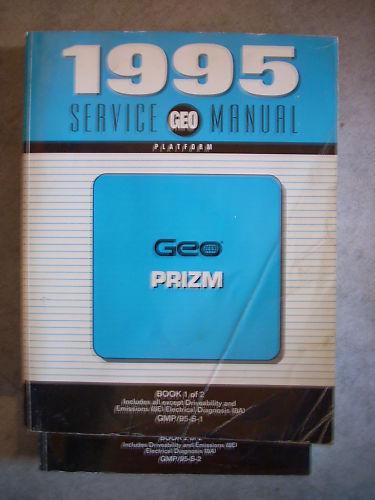 1995 95 geo prizm dealer service shop repair book manual
