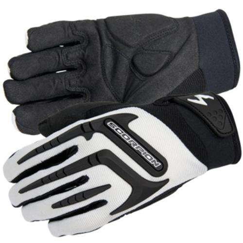 Scorpion womens skrub motorcycle gloves white extra small xs g53-052