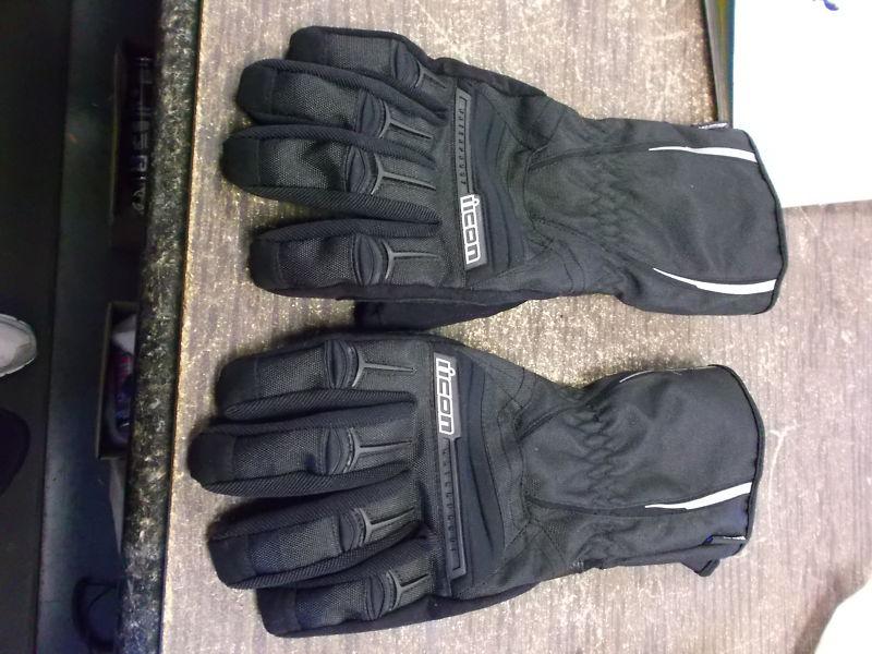 Icon motorsports black pdx glove size 3xl new out of package