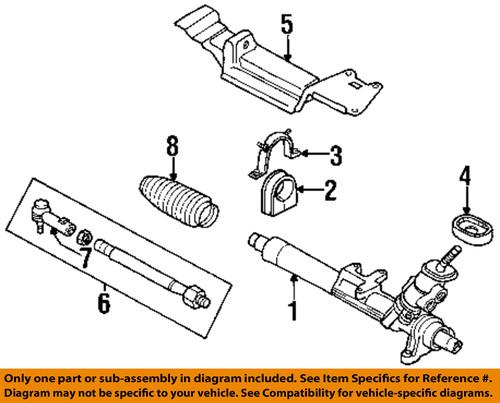 Volkswagen oem 1j0422804a steering tie rod end/tie rod