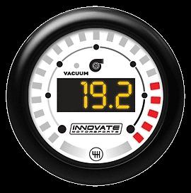 Innovate 3851 motorsports mtx-d dual function boost/vac & shift light gauge kit
