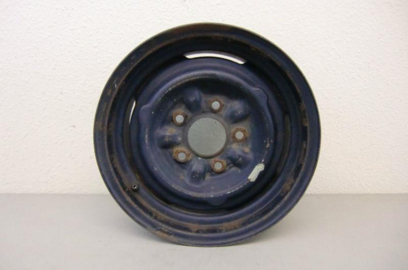 1960's gm 14x5 steel wheel 5x4.75 bolt pattern chevy pontiac stamped gm 65