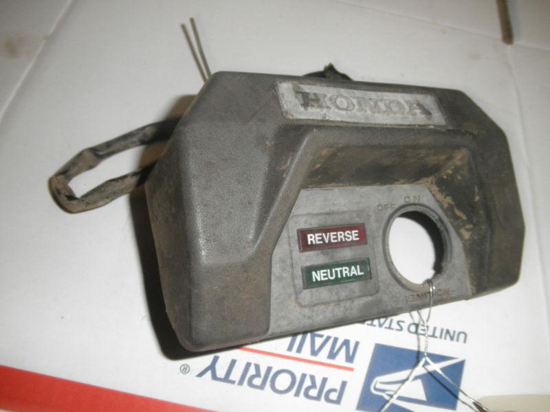 Honda big red '86  handlebar cover with lights