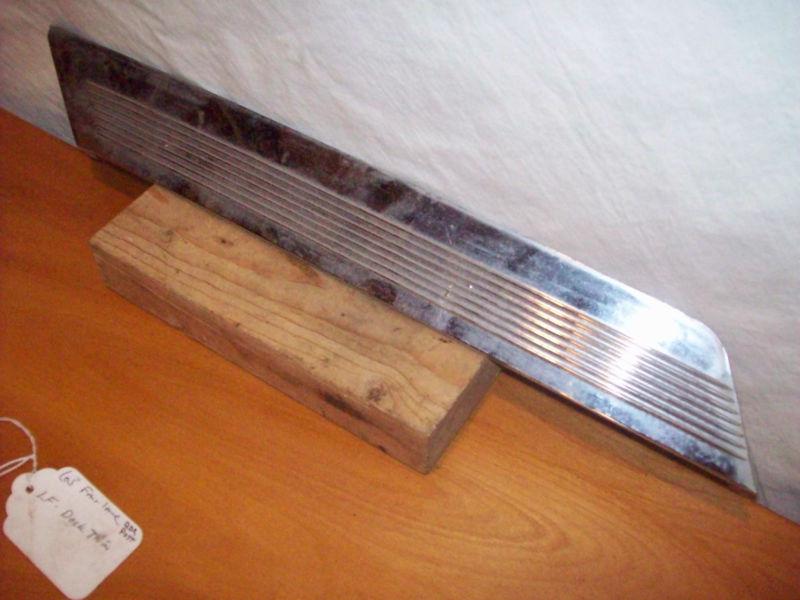 63 FORD FAIRLANE LT REAR QUARTER 1/4 SAIL PANEL ROOF TOP MOLDING MOULDING TRIM, US $40.00, image 2