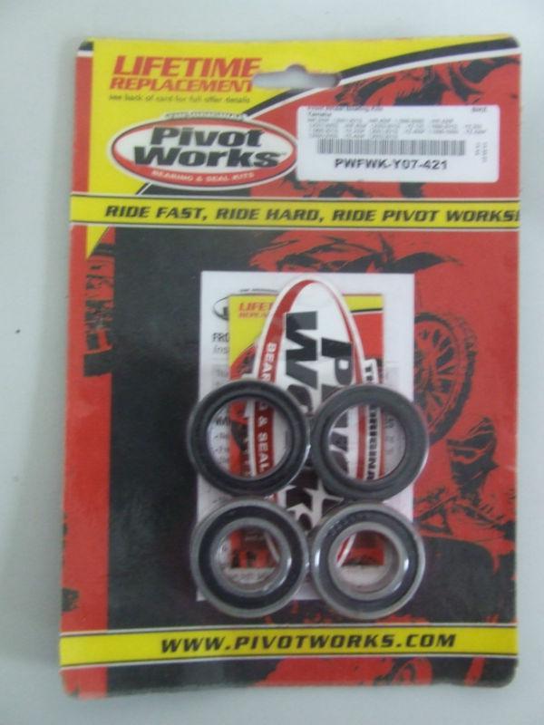 Pivot works yamaha   front wheel bearing kit pwfwk-y07-421