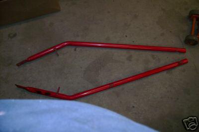 Honda fl250 odyssey atv rear roll bar set 81-84