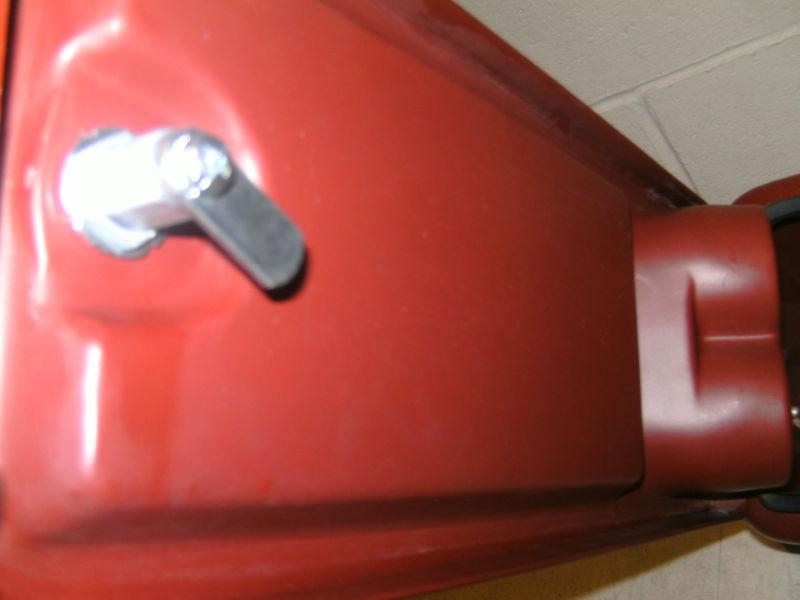 AMC OEM Jeep CJ Locking Center Console GARNET RARE NICE ! , US $299.00, image 6