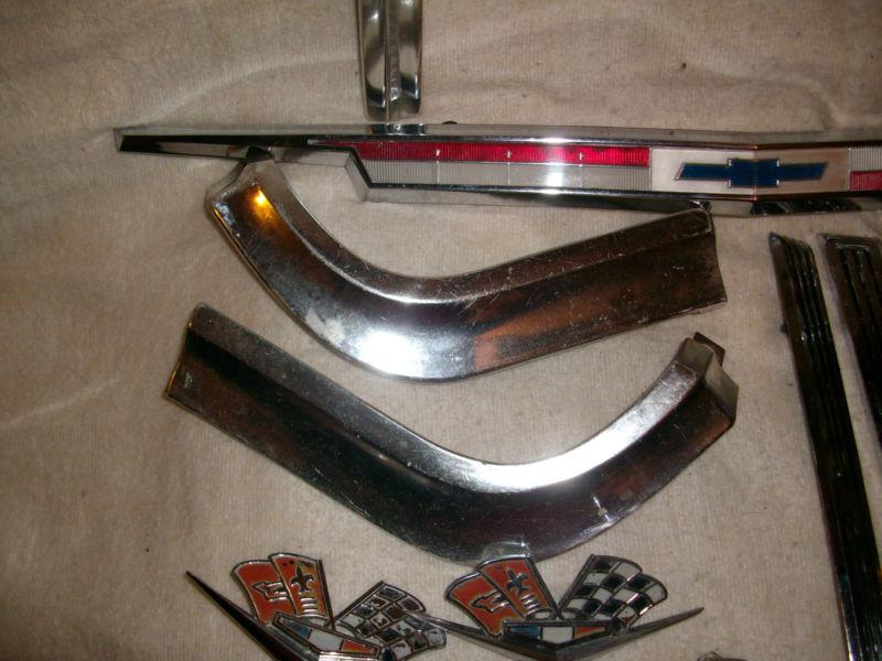 1963 Chevy Impala SS Parts lot, Emblems, US $45.00, image 3