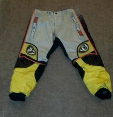 Thor motocross pants size 26