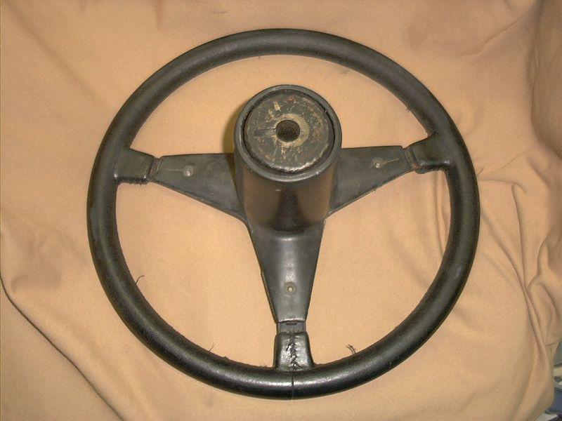 1971- DeTomaso Pantera original steering wheel & lower cover shield, US $39.99, image 2