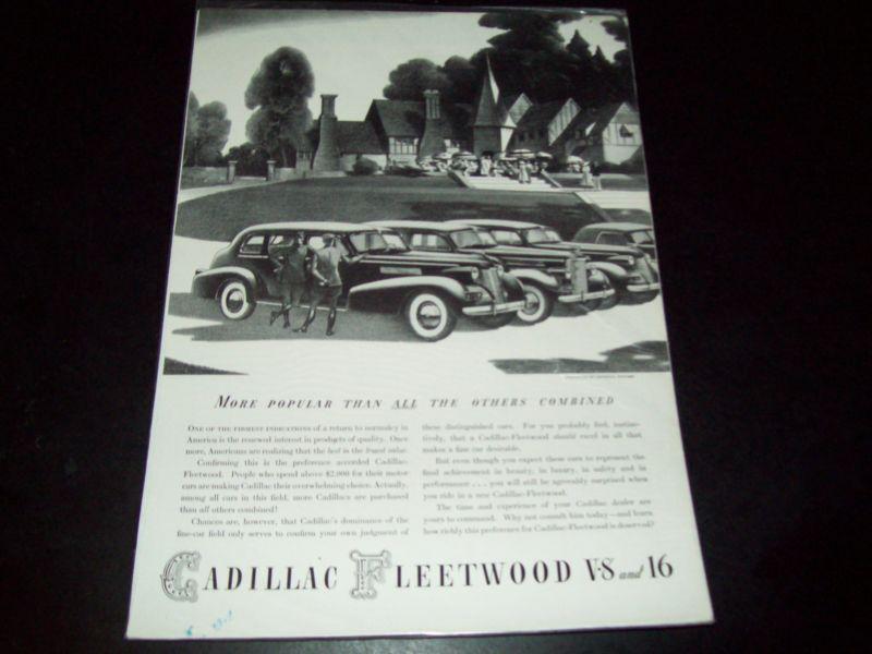 1939 cadillac fleetwood ad 