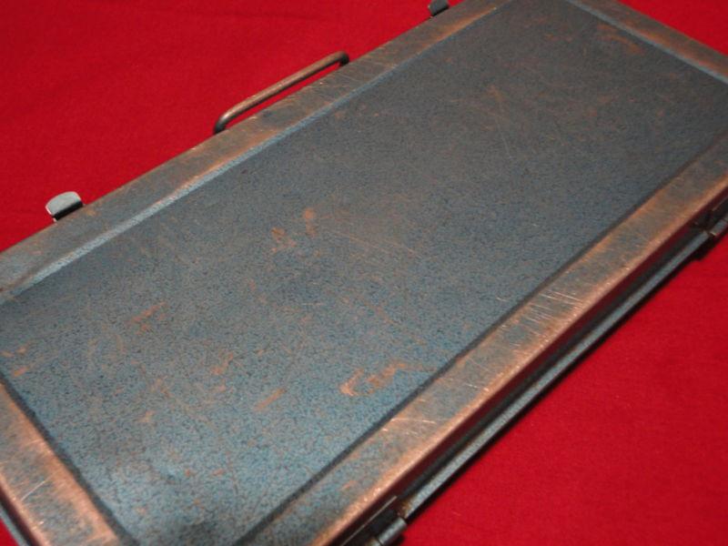 Vintage Tool Storage Box for Socket Ratchet Set Blue, US $8.99, image 5