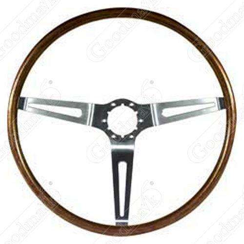 Gmk4011540673 goodmark woodgrain steering wheel walnut new