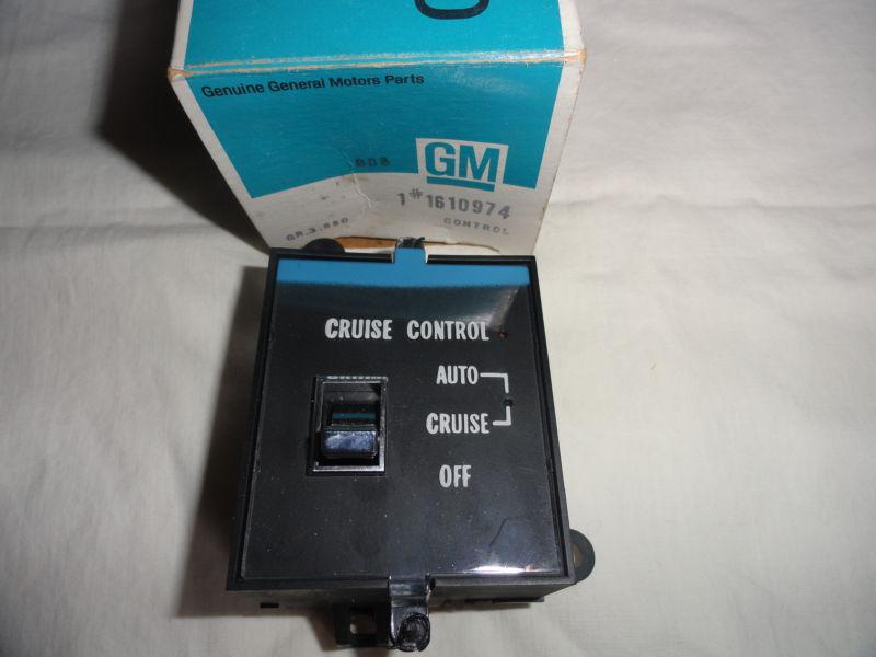 Sell NOS OEM Deville Fleetwood Brougham Cruise Control Dash Switch
