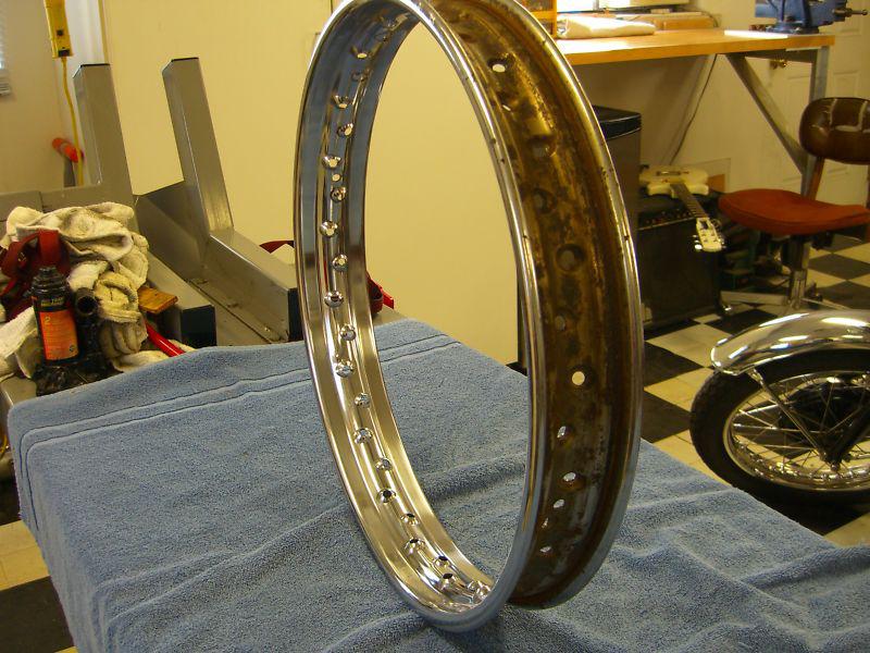 BSA Triumph Norton Motorcycle Rim, US $40.00, image 5