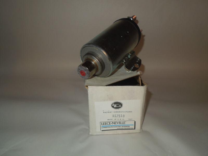 New oe reman 12 volt leece neville starter solenoid rs7510, 77510