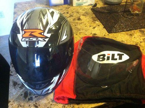 Bilt motorcycle helmet