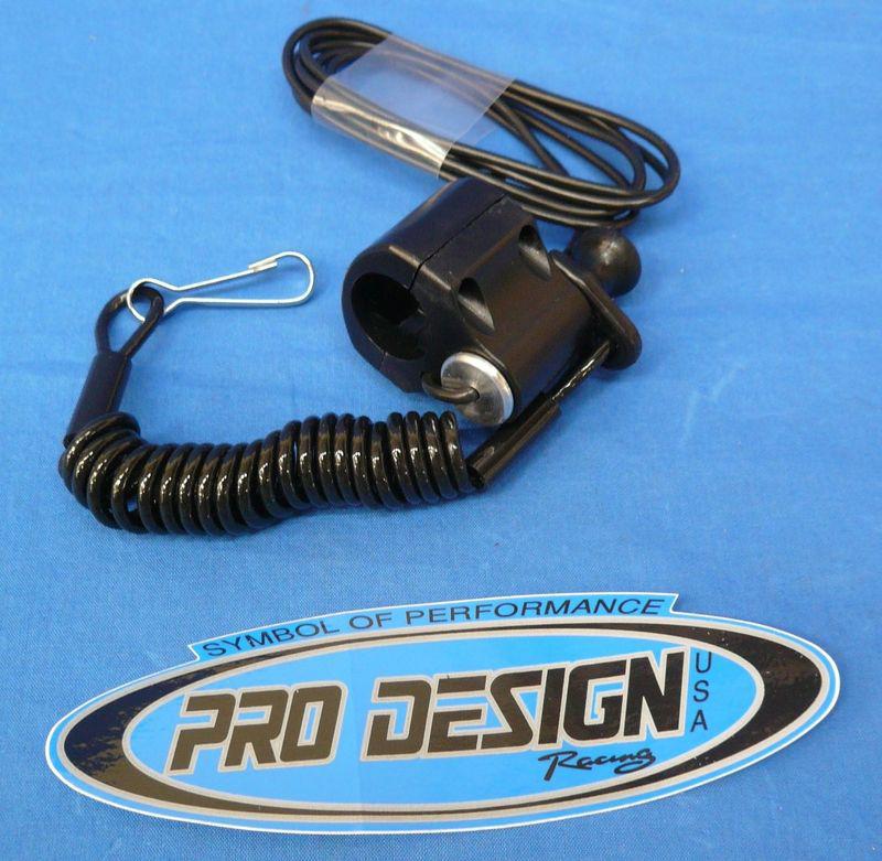 Honda 250r trx250r pro design racing kill switch black 86-89 new engine cylinder