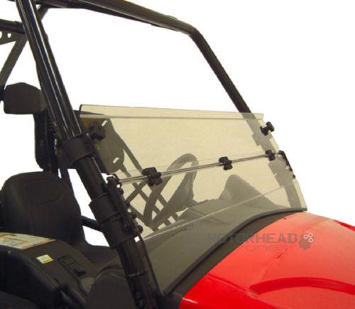 Half folding windshield arctic cat prowler xtz/xtx/hdx/xt more models 11 to 2013