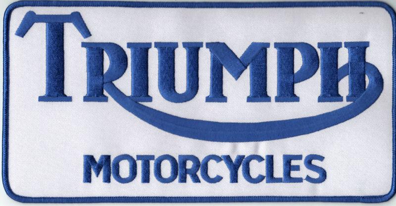 Triumph *embroidered patch*