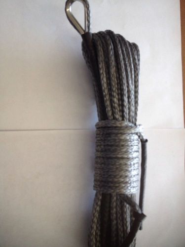 3/16&#034; x 50&#039; synthetic winch line rope, 5mm x  15.2 m
