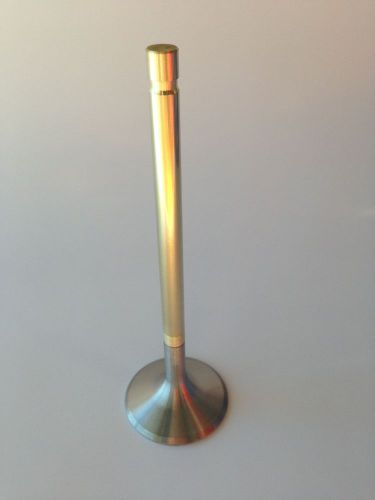 Titanium valves 1.800" x 5.850" o/a extreme duty race valves performance severe