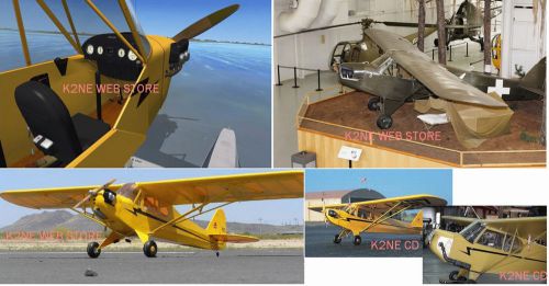 Piper j-3 cub replica, kitten plans, rotax manuals on 1 cd - k2ne web store