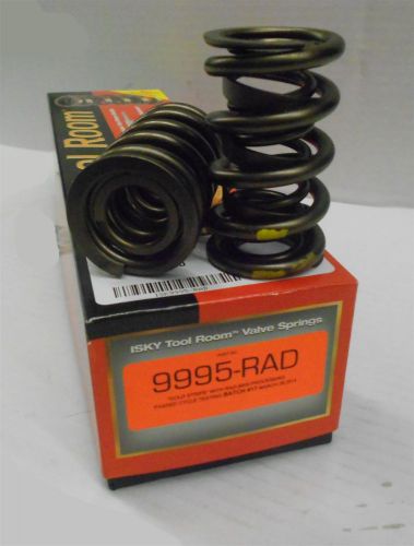 Isky 9995 rad valve springs dual with damper 1.570&#034; od .730&#034; max lift set/16