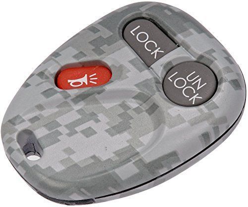 Keyless remote case replacement gray digital camouflage