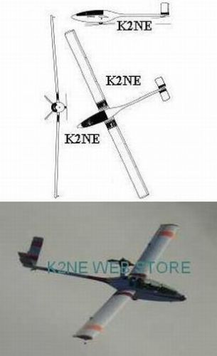 Monerai sailplane glider with moni glider - plans on cd - k2ne web store