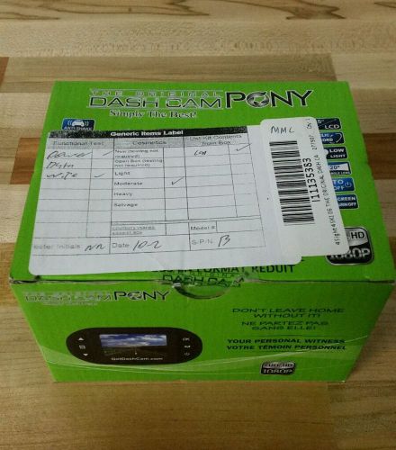 4sight 4sk106 the original dash cam pony car video camera 1080p