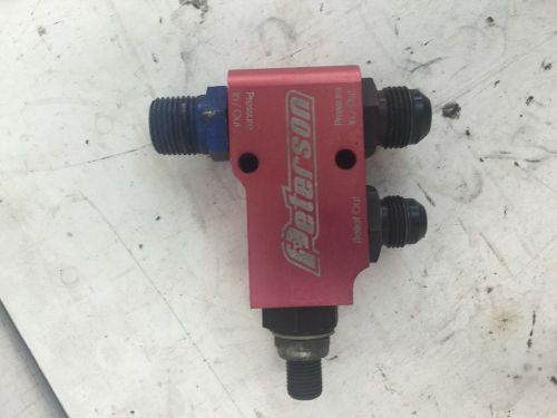 Peterson fluid systems remote oil relief valve