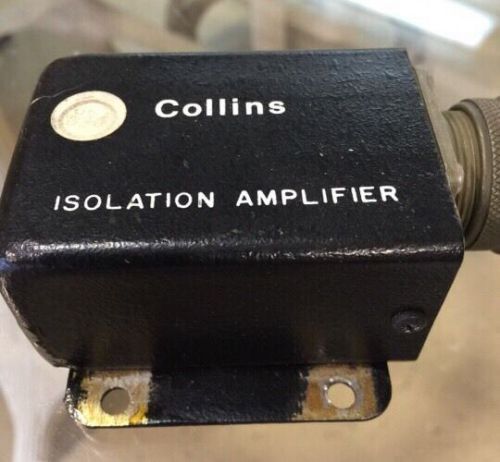 Collins isolation amplifier, type no 356c-4, p/n 522-2866-000