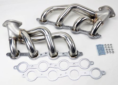 Chevy camaro ss 2010-2015 6.2l v8 stainless race shorty headers manifolds