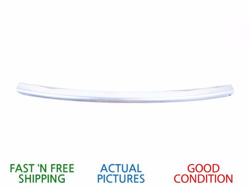 2003 - 2005 audi a4 b6 sedan rear bumper chrome trim - oem