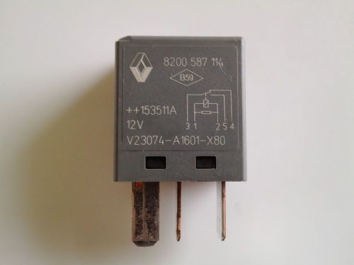Relay v23074-a1601-x80 8200 587 114 12v dc 30a multiprupose (renault)