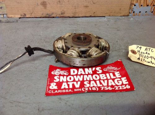 Alternator assembly honda 79 atc 110 atv # 31100-943-004