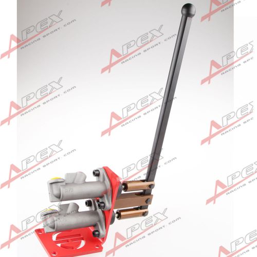 Universal hydraulic hand brake dual cylinder horizontal e-brake drift