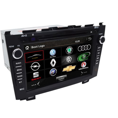 Car stereo dvd player ipod touch screen for honda crv 2007-2011 capacitive gps