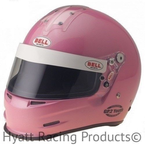 Bell gp.2 youth auto racing helmet sfi 24.1 - 4xs (51-52) / metallic pink