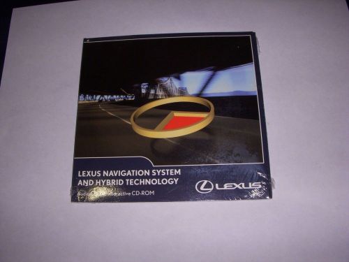 Lexus navigation system and hybrid audio cd interactive cd-rom new sealed!
