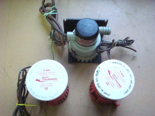 3 marine bilge pumps