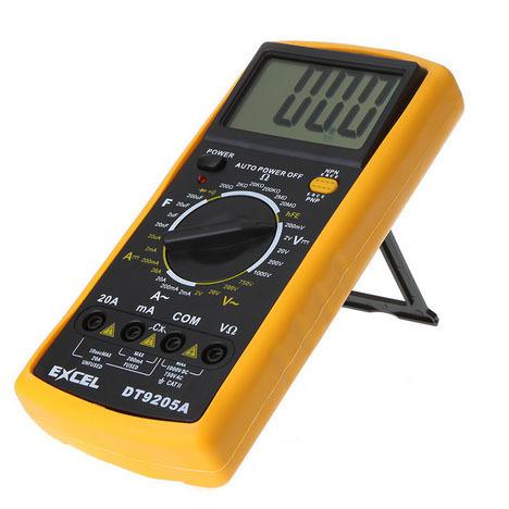 Digital Multimeter handheld tester electric amps voltage meter AC/DC DT9205A , US $19.88, image 4