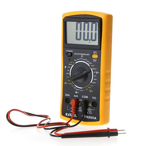 Digital Multimeter handheld tester electric amps voltage meter AC/DC DT9205A , US $19.88, image 8